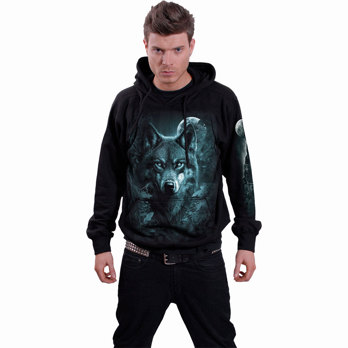 Een foto van een Spiral Hoodie