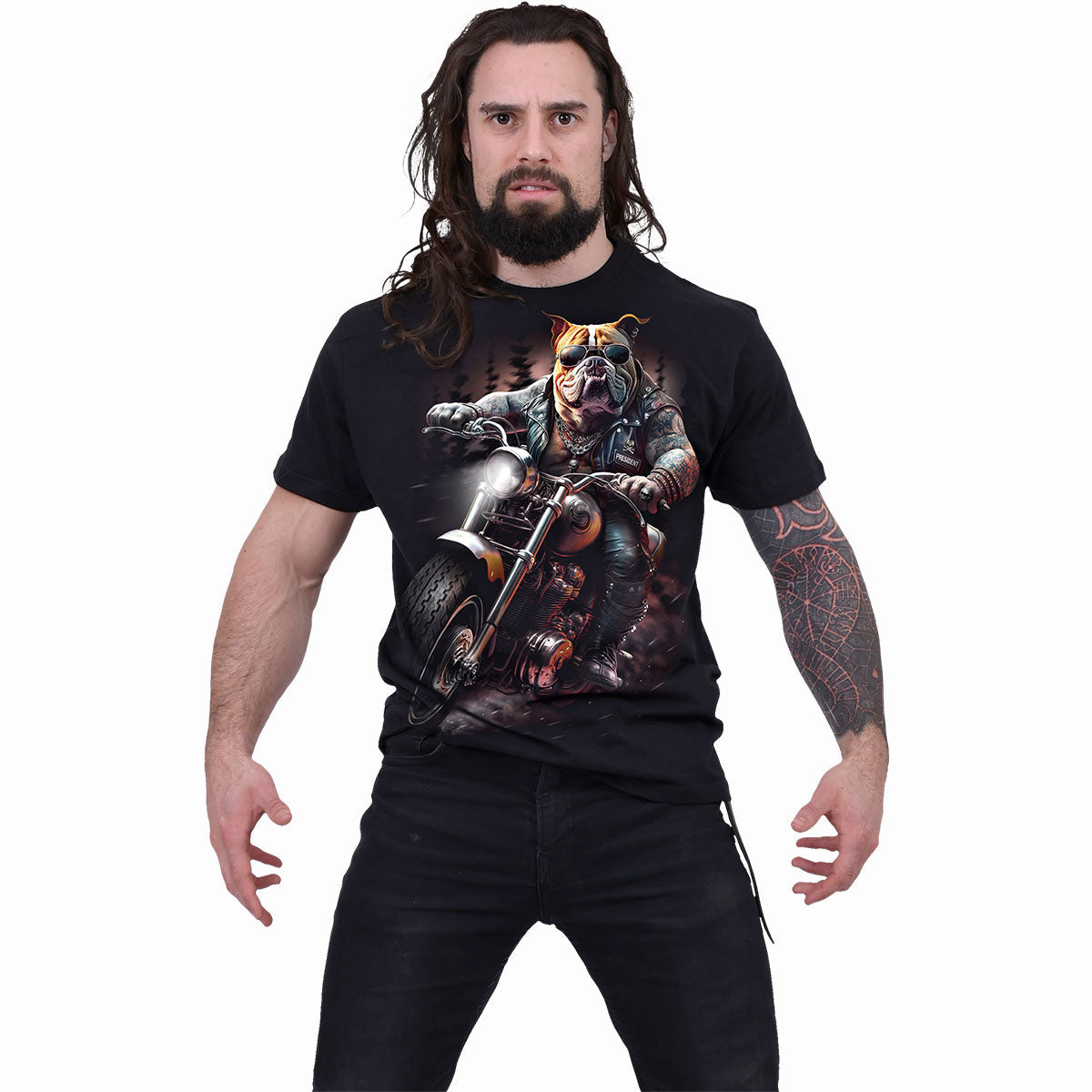 Een foto van een Spiral T-Shirt