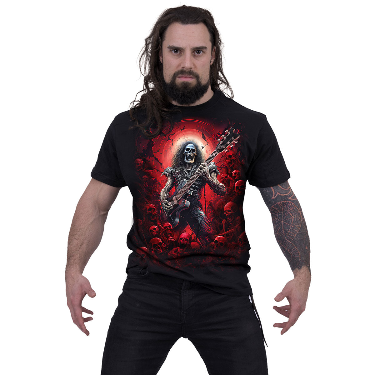 Een foto van een Spiral T-Shirt