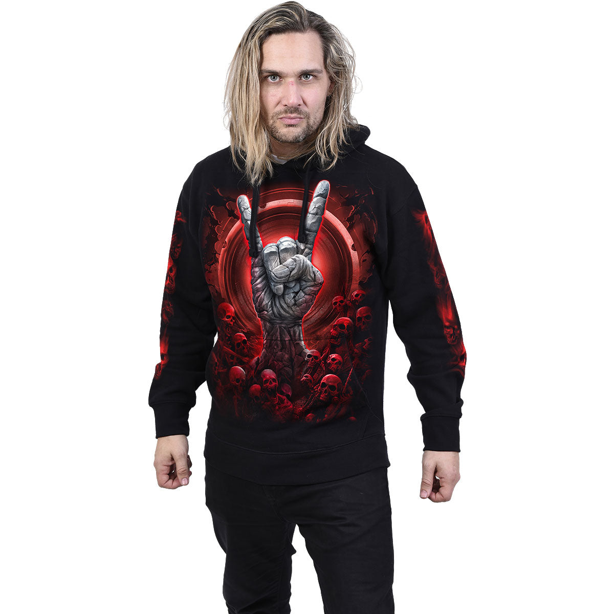 Een foto van een Spiral Hoodie