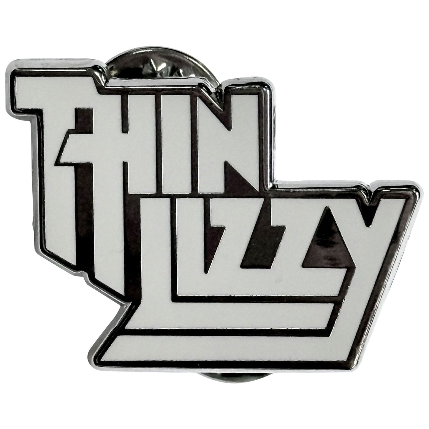 Een foto van een Thin Lizzy Speld Badge