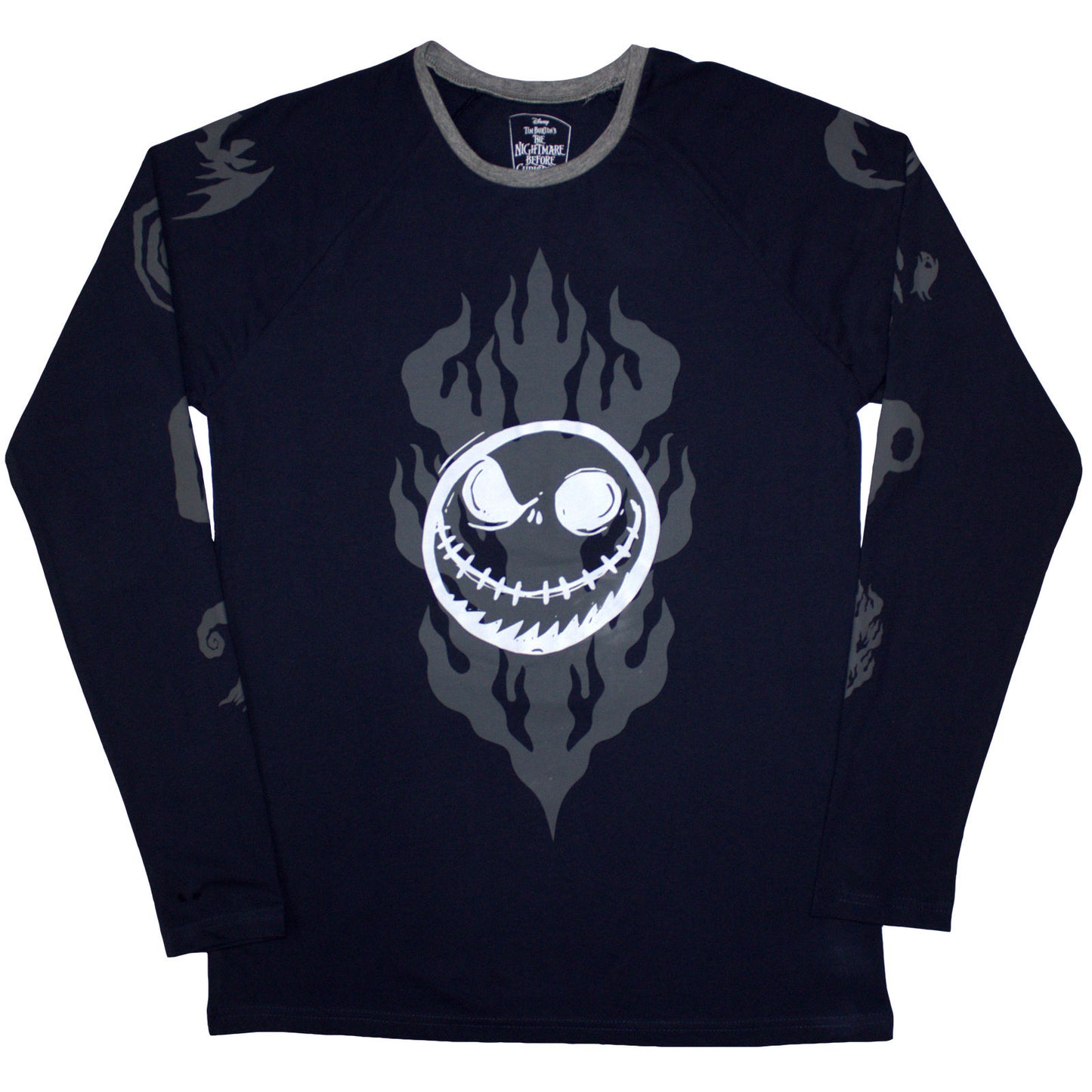Een foto van een The Nightmare Before Christmas Lange Mouw T-Shirt