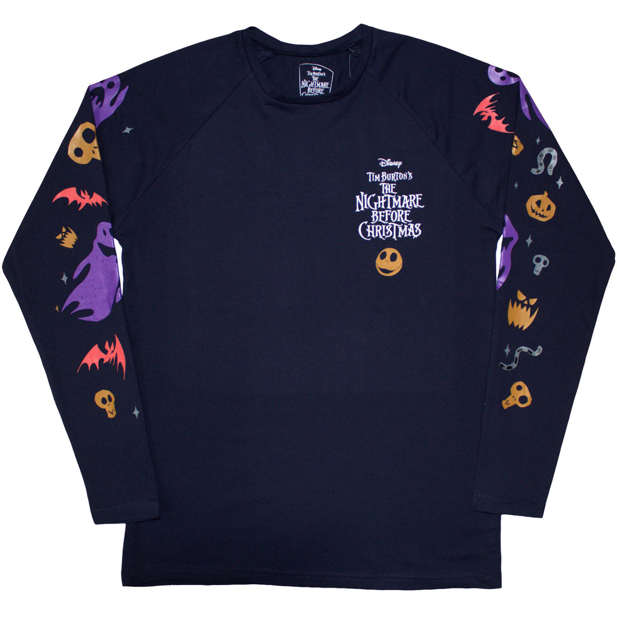 Een foto van een The Nightmare Before Christmas Lange Mouw T-Shirt