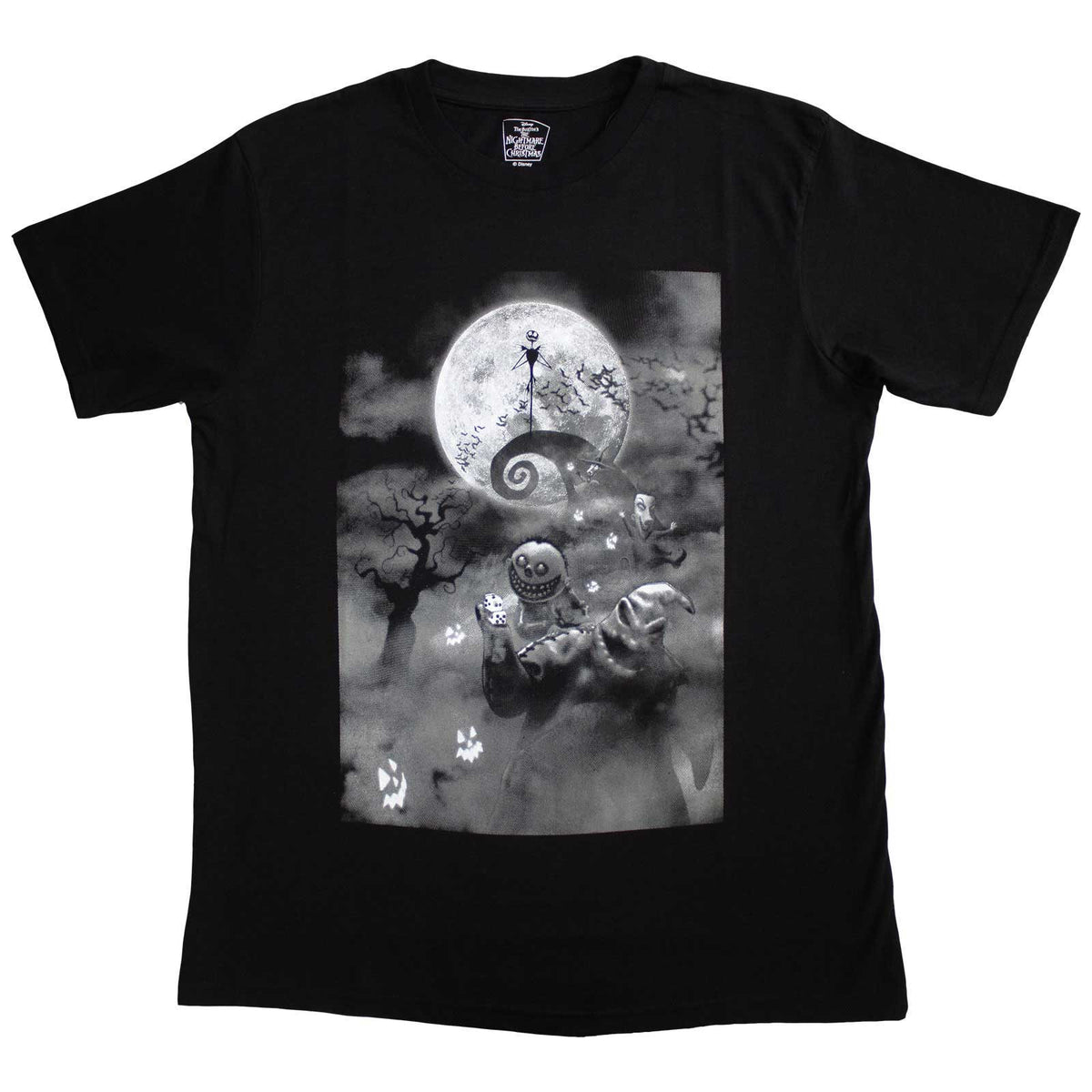 Een foto van een The Nightmare Before Christmas T-Shirt