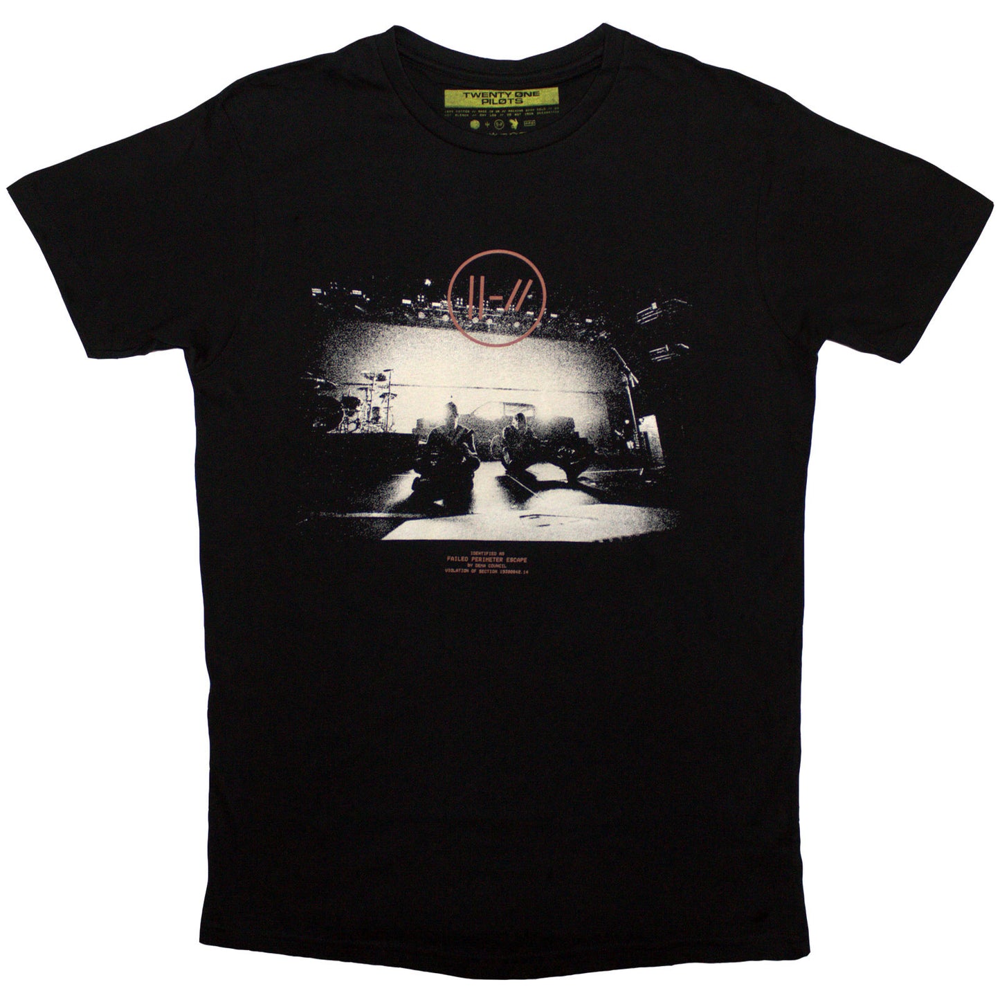 Een foto van een Twenty One Pilots T-Shirt