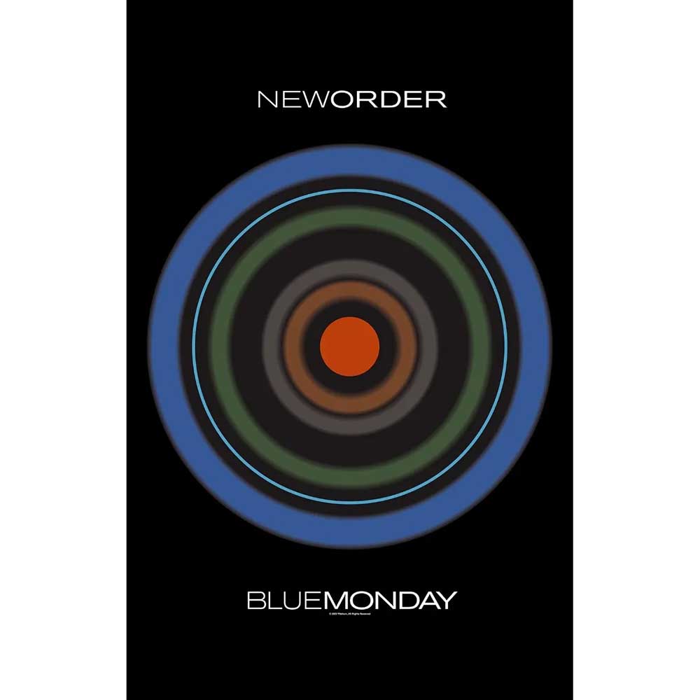 Een foto van een New Order Textiel Poster