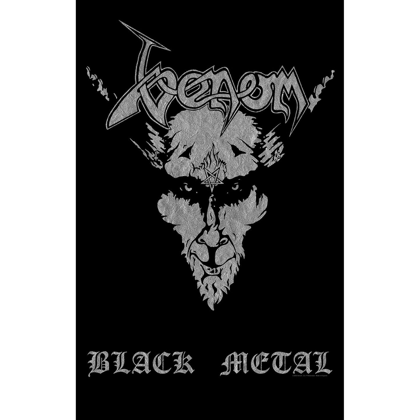 Een foto van een Venom Textiel Poster
