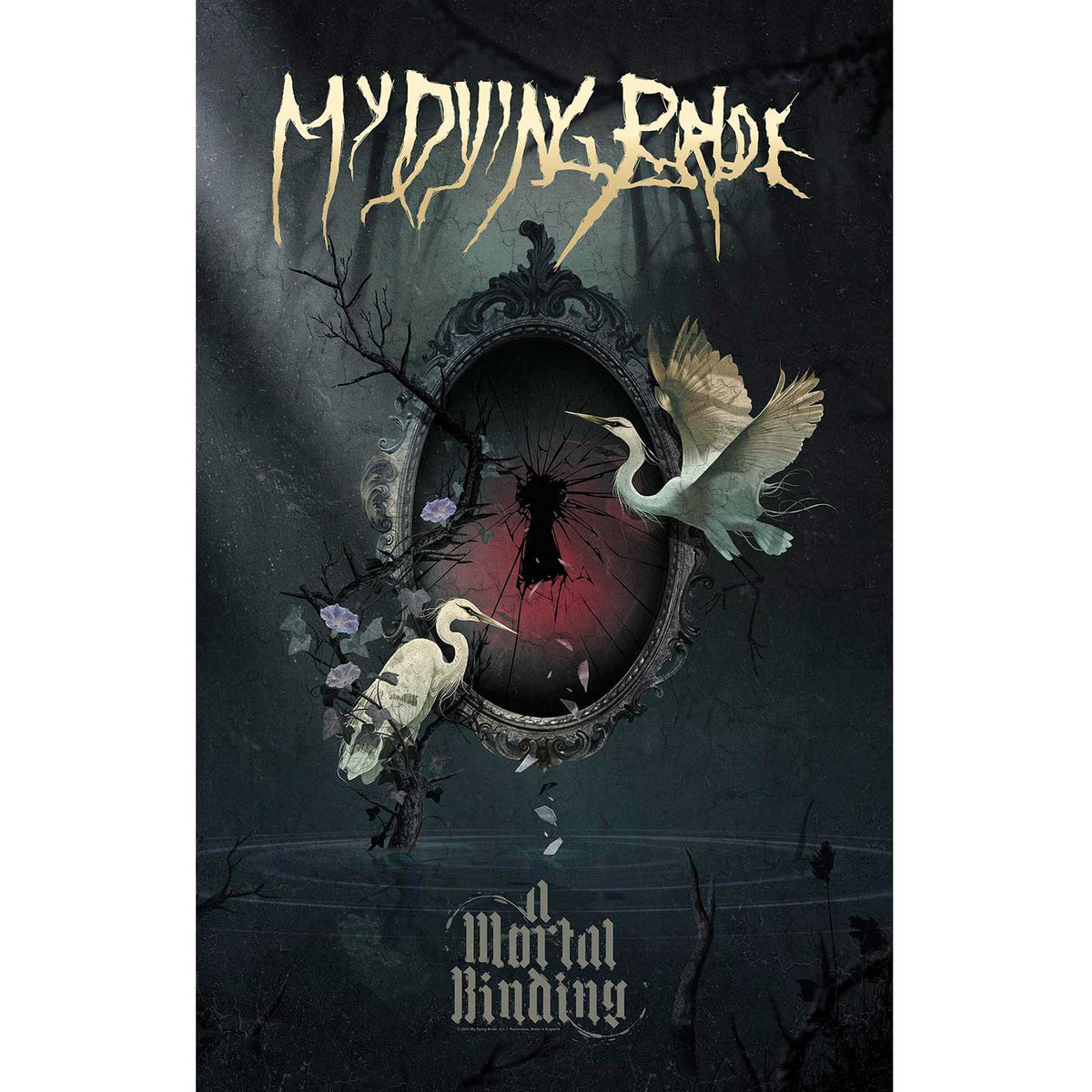 Een foto van een My Dying Bride Textiel Poster