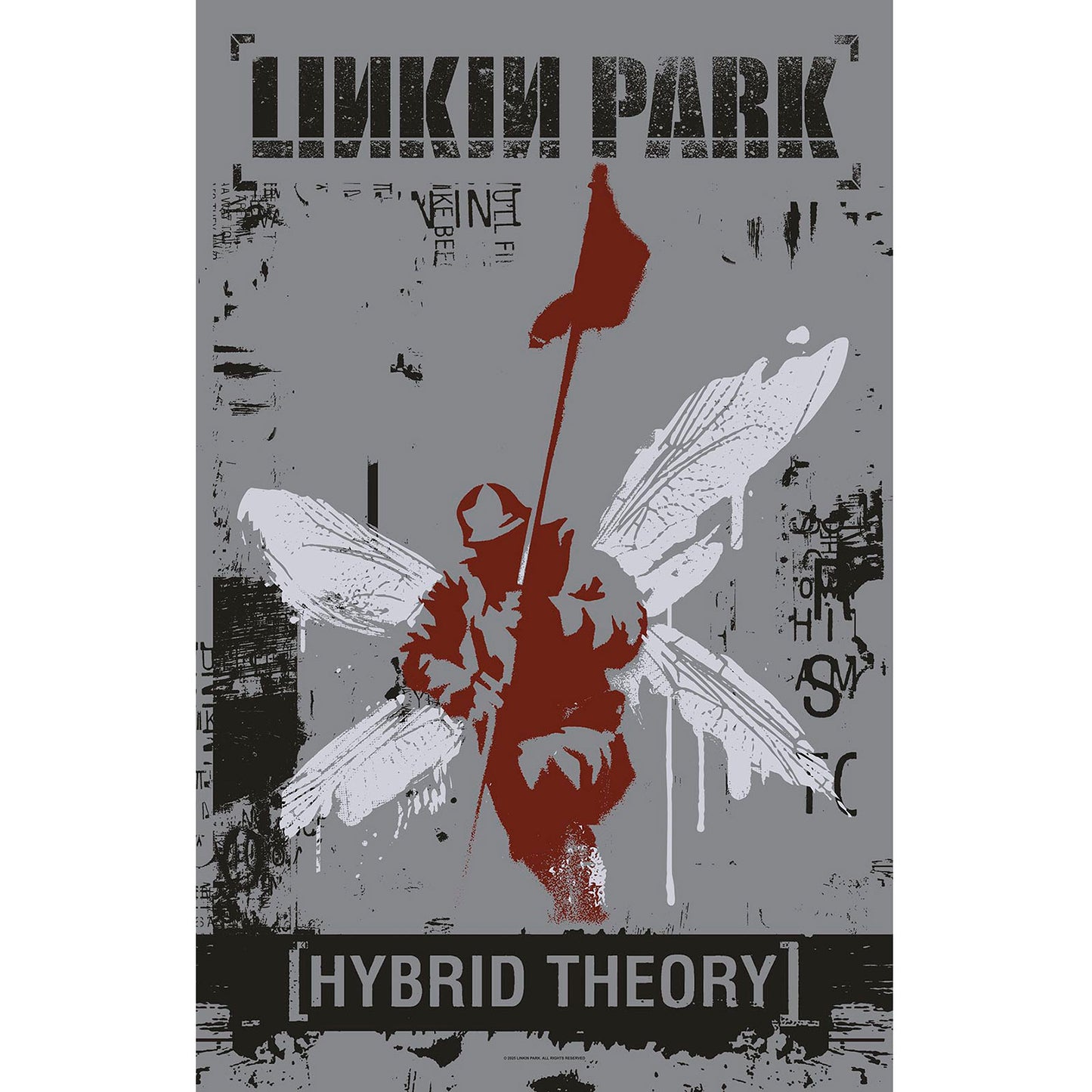 Een foto van een Linkin Park Poster