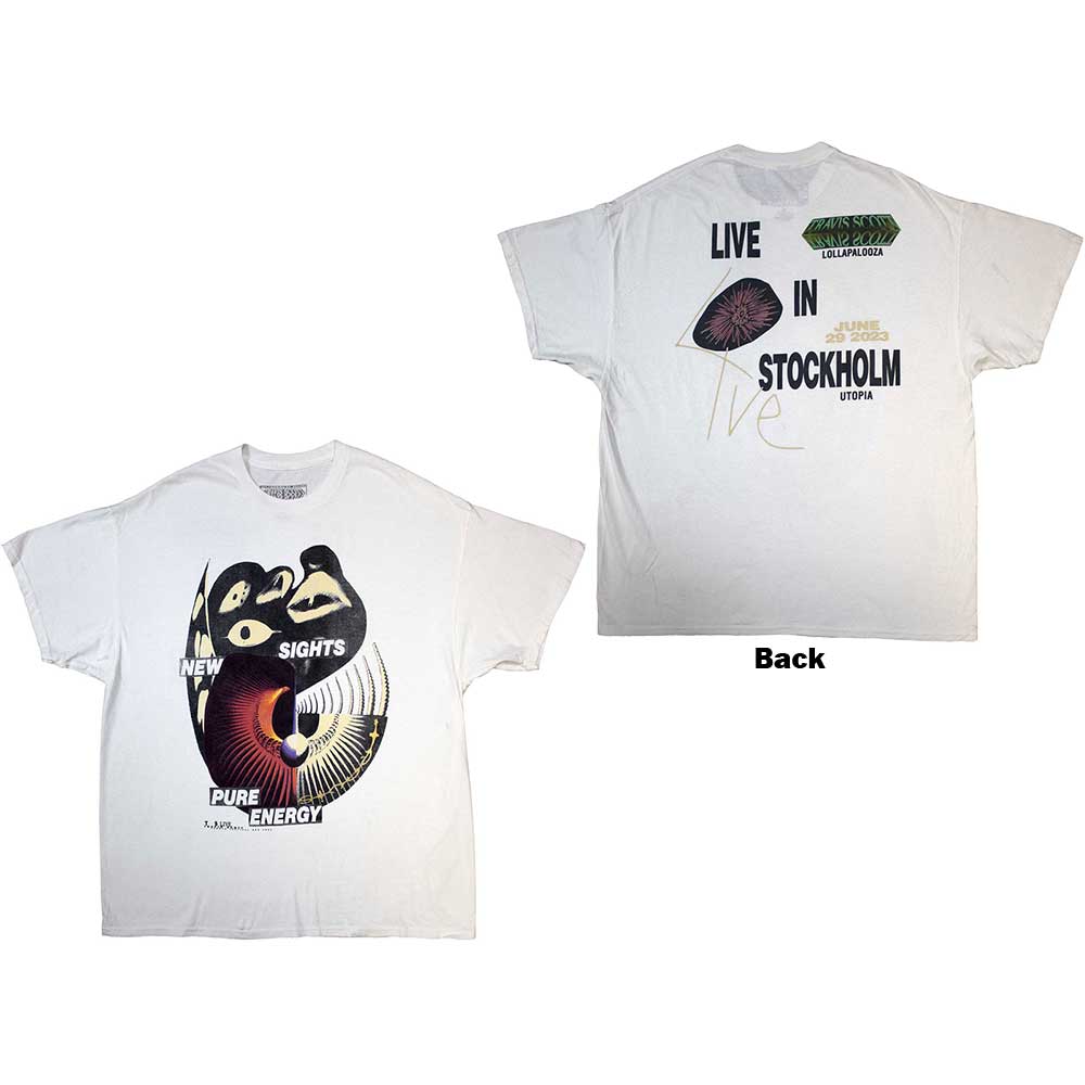 Een foto van een Travis Scott T-Shirt