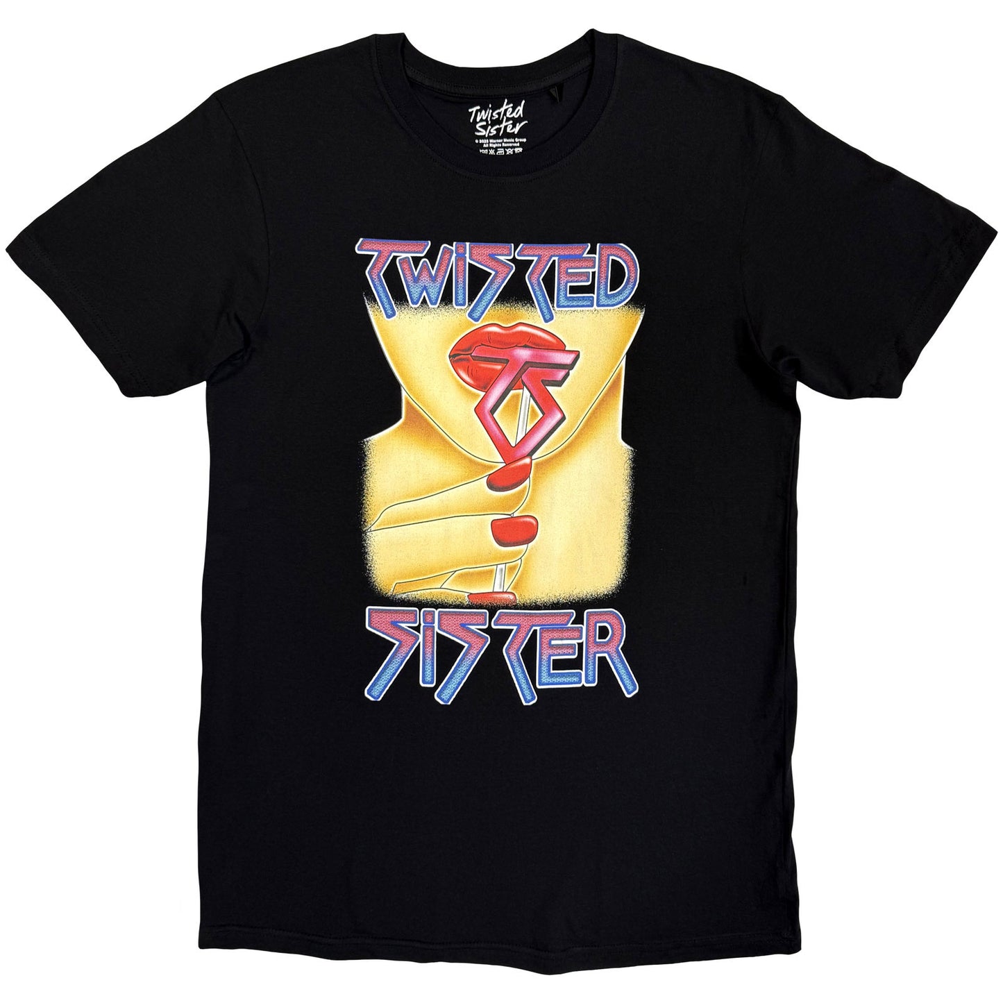 Een foto van een Twisted Sister T-Shirt