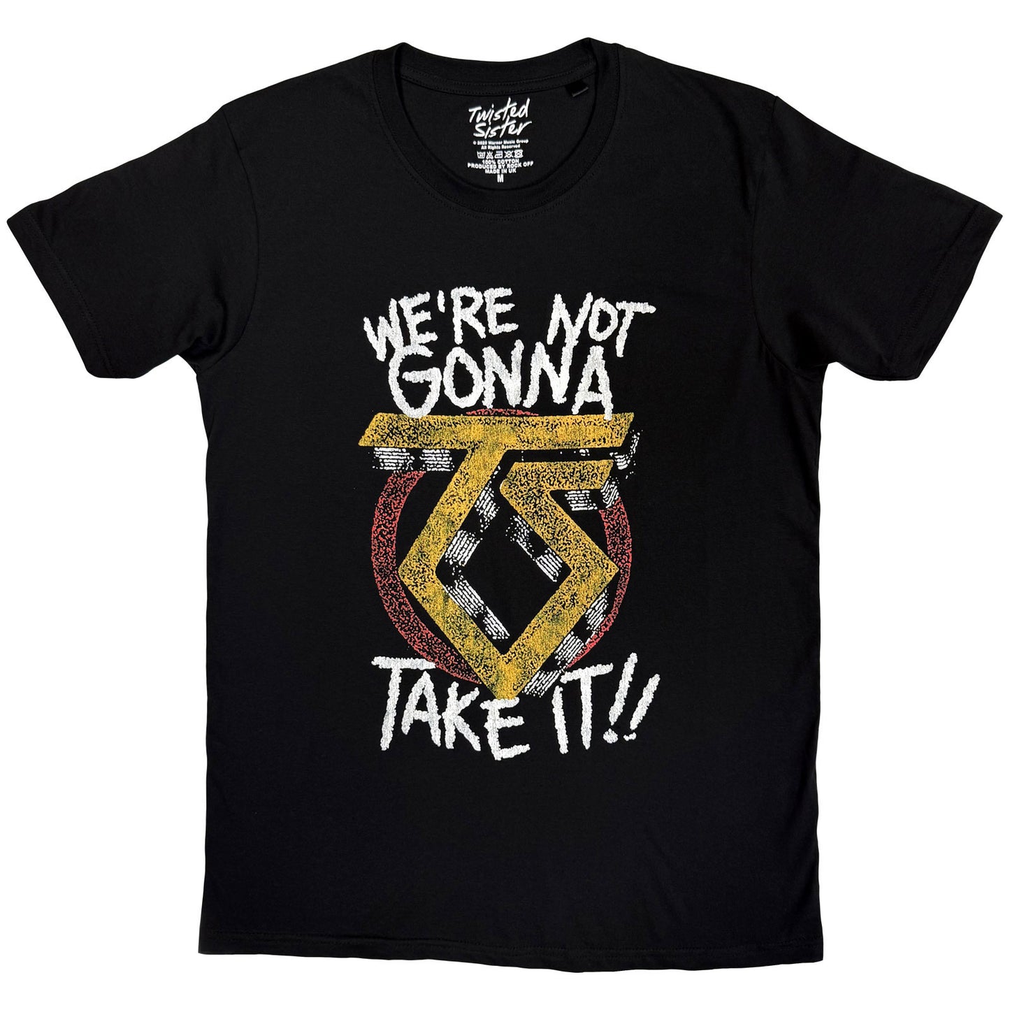 Een foto van een Twisted Sister T-Shirt