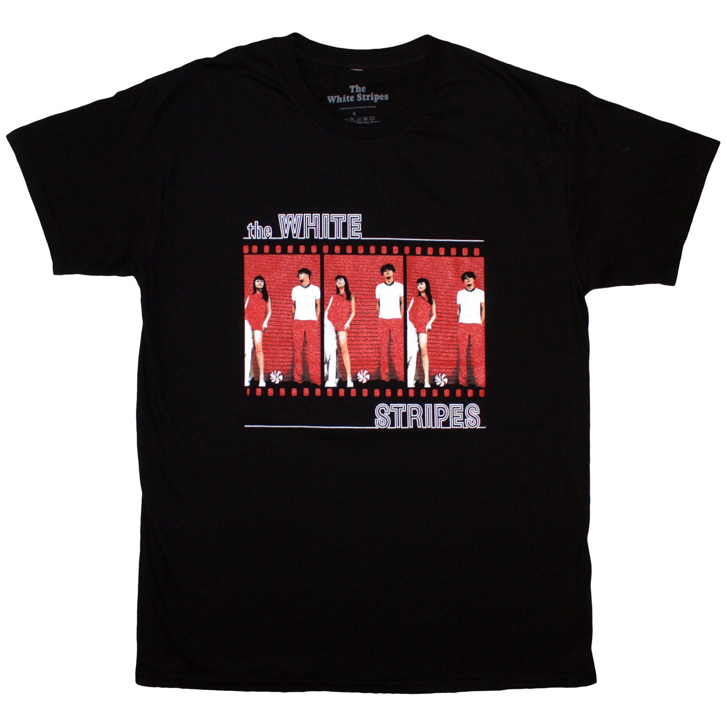 Een foto van een The White Stripes T-Shirt
