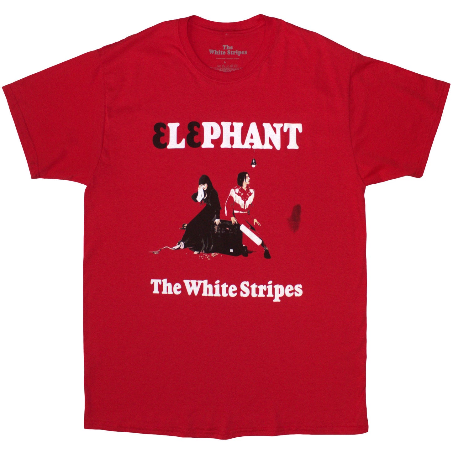 Een foto van een The White Stripes T-Shirt