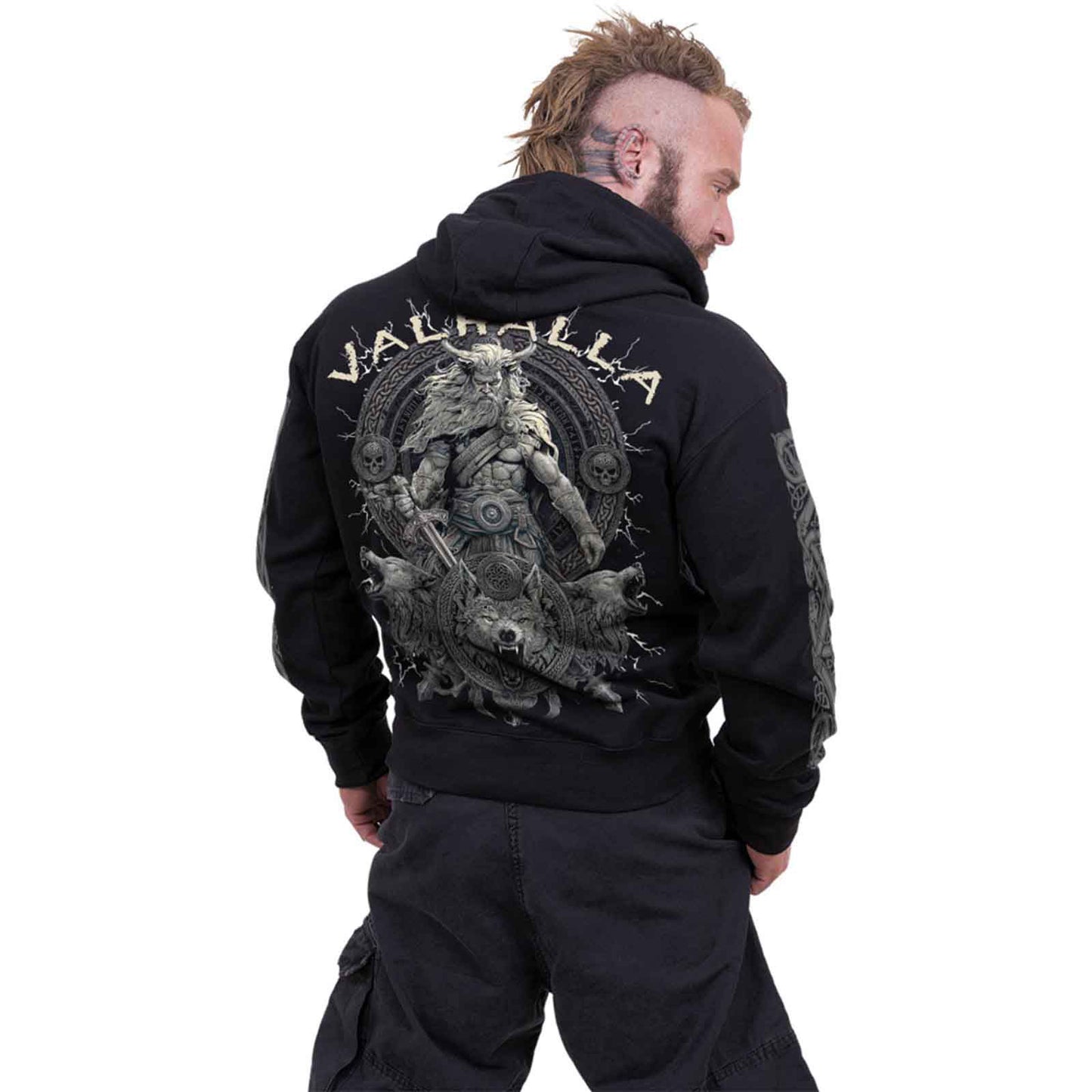 Een foto van een Spiral Pullover Hoodie