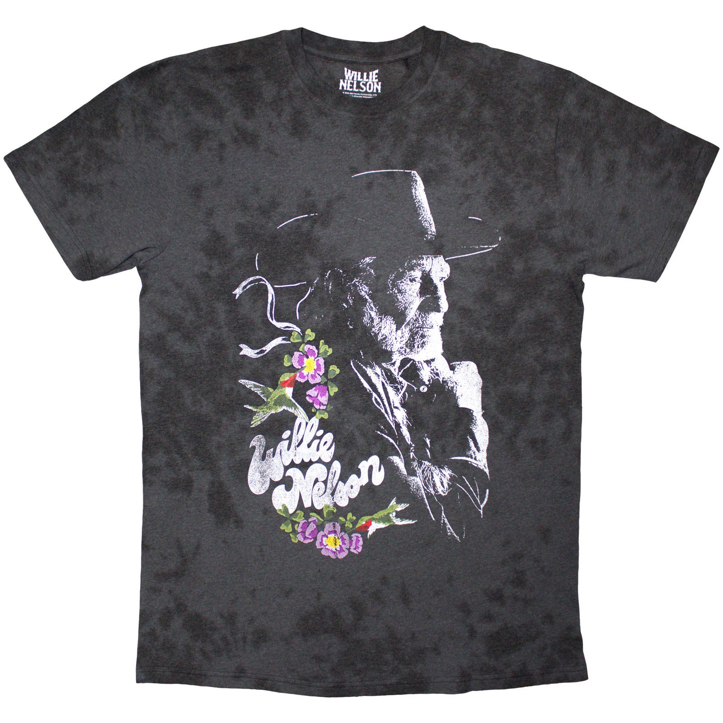 Een foto van een Willie Nelson T-Shirt