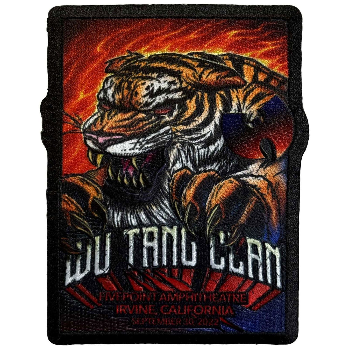 Een foto van een Wu-Tang Clan Patch