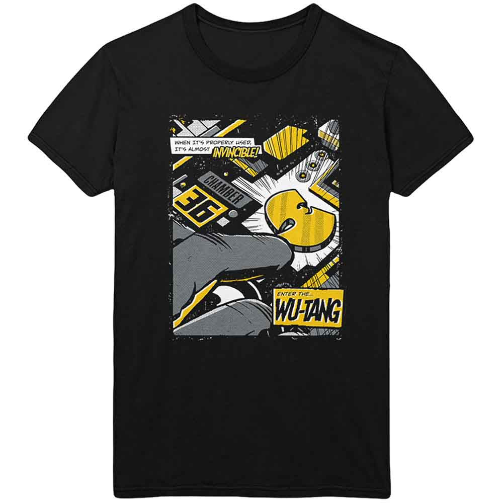 Een foto van een Wu-Tang Clan T-Shirt
