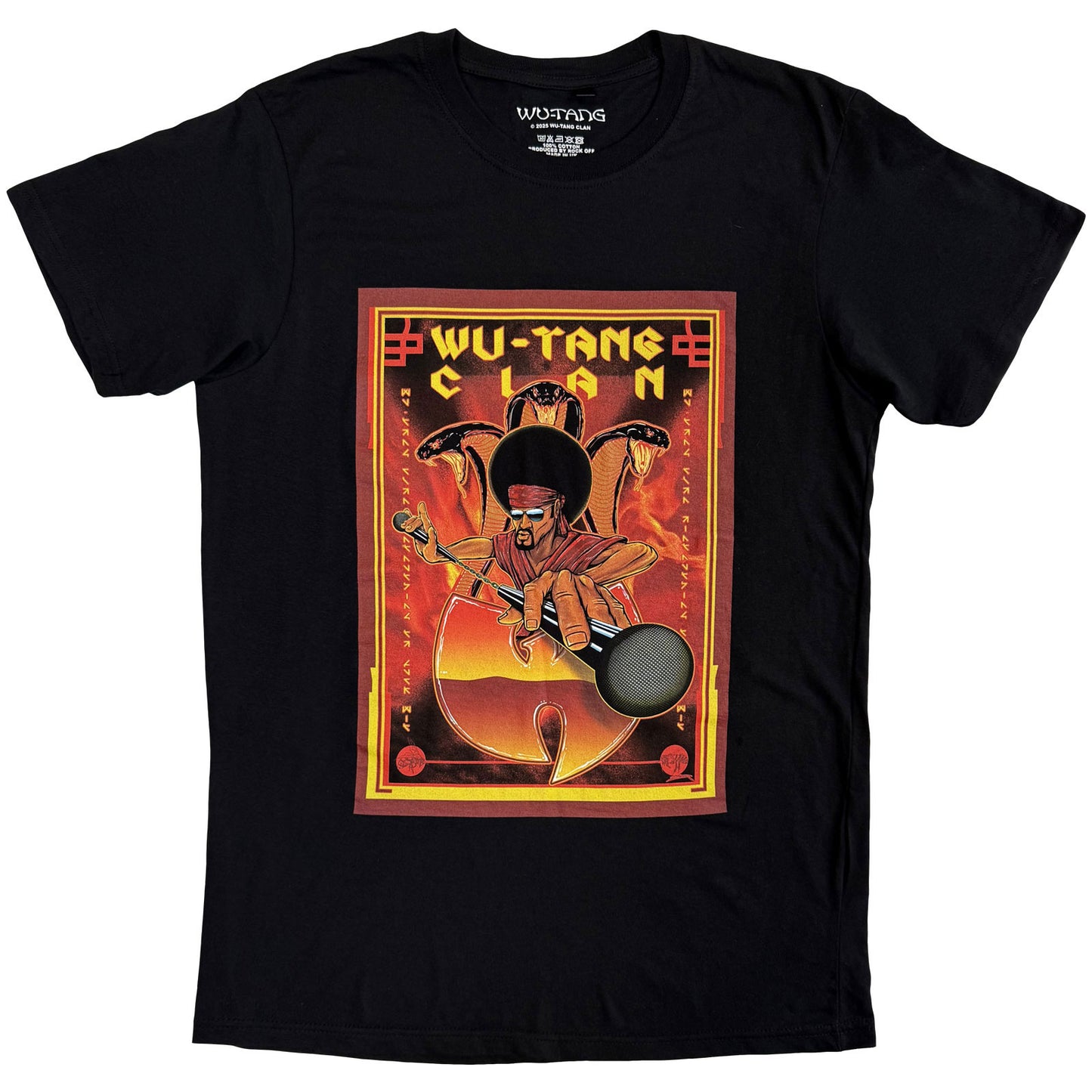 Een foto van een Wu-Tang Clan T-Shirt