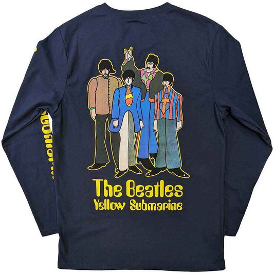 Een foto van een The Beatles Long Sleeve T-Shirt