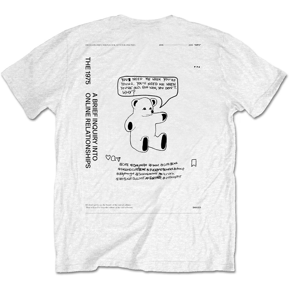 The 1975 Unisex T-Shirt: ABIIOR Teddy (Back Print) T-Shirt