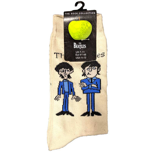 The Beatles Unisex Ankle Socks: Cartoon Standing (UK Size 7 - 11) Enkelsokken