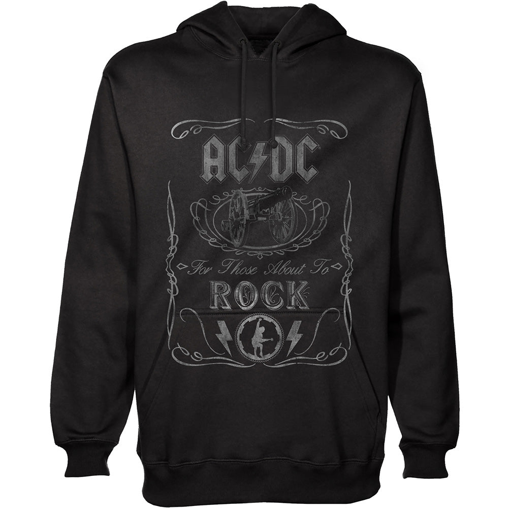 AC/DC Unisex Pullover Hoodie: Cannon Swig Trui met capuchon