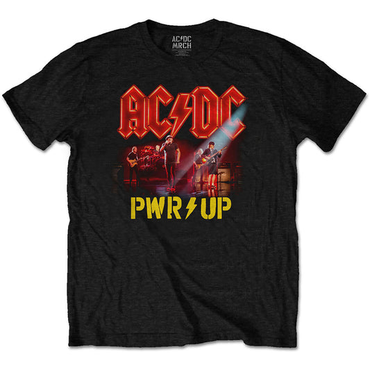 AC/DC Unisex T-Shirt: Neon Live T-Shirt