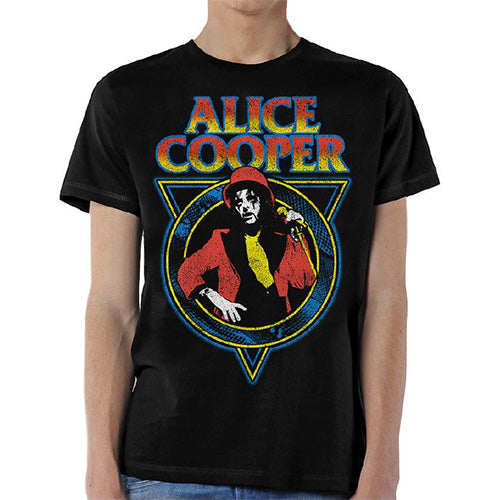 Alice Cooper Unisex T-Shirt: Snake Skin T-Shirt