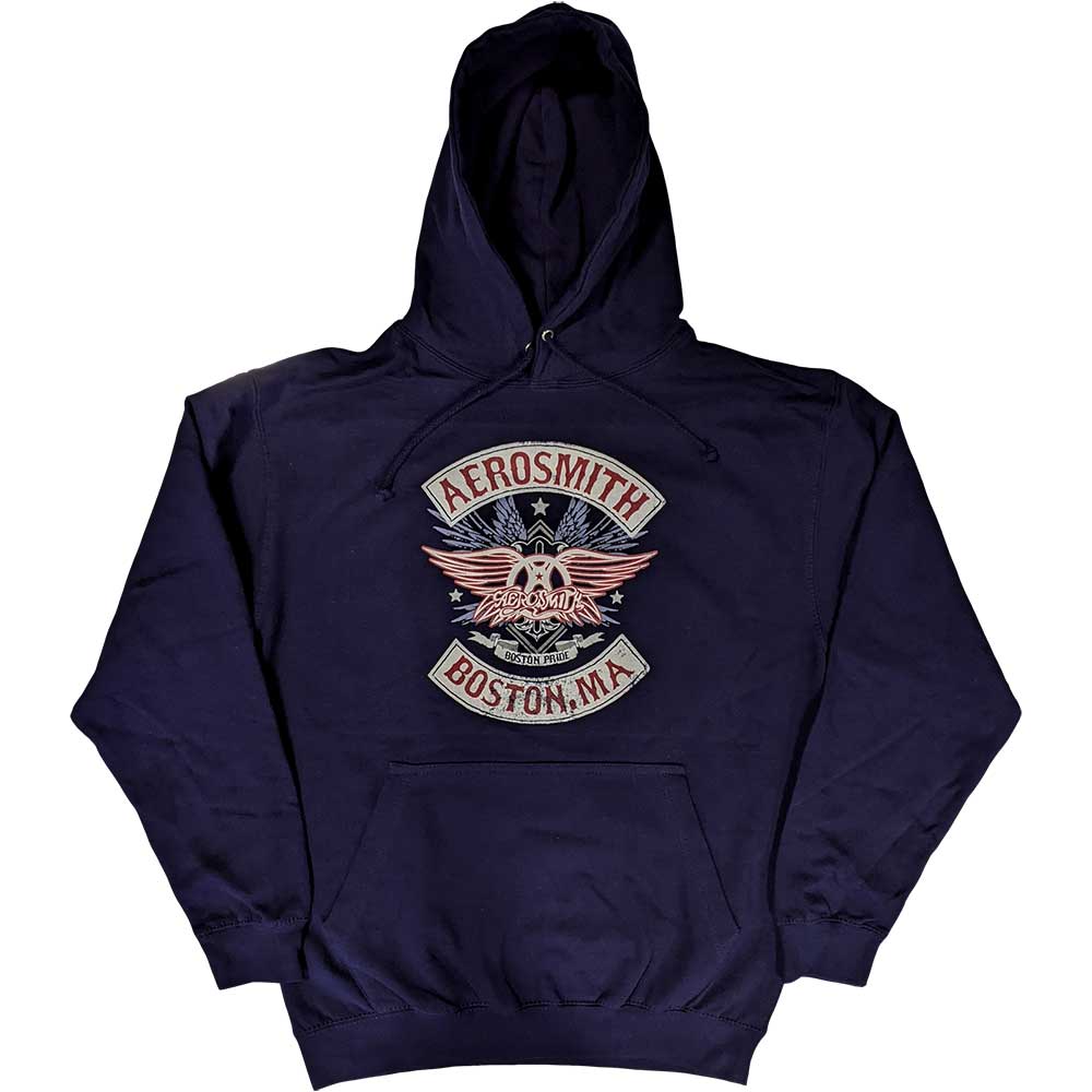 Aerosmith Unisex Pullover Hoodie: Boston Pride Trui met capuchon
