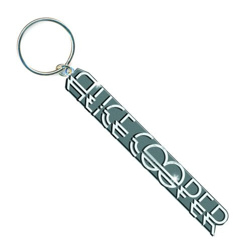 Alice Cooper Keychain: Deco Logo (Die-cast Relief) Sleutelhanger