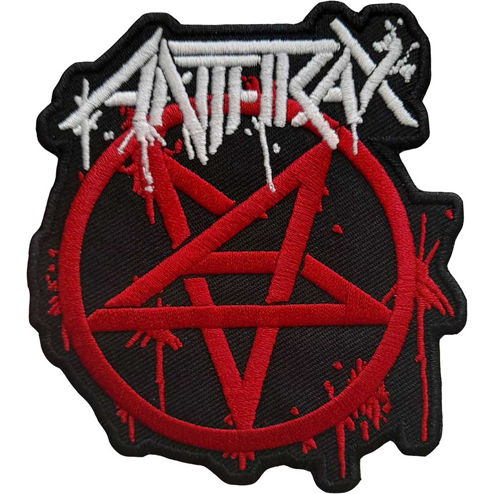 Anthrax Standard Patch: Pent Logo Standaard patch
