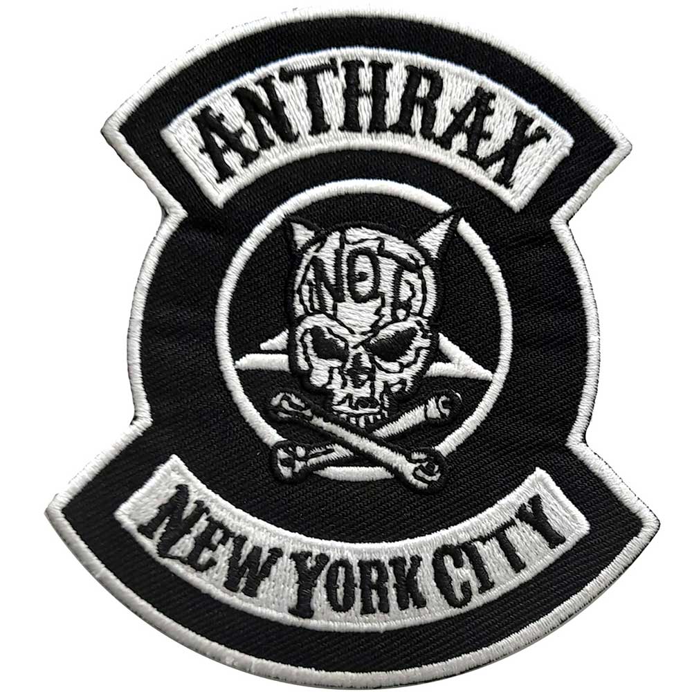 Anthrax Standard Patch: NYC Standaard patch
