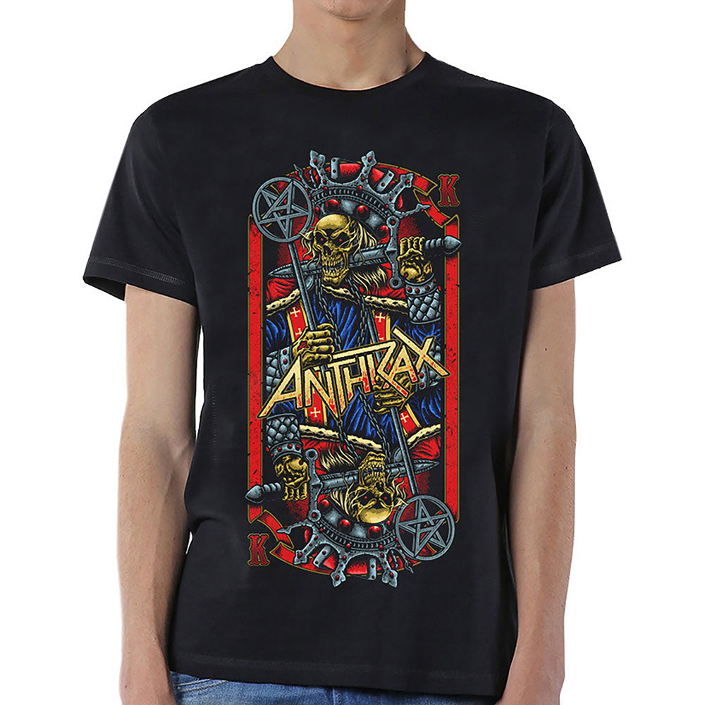 Anthrax Unisex T-Shirt: Evil King T-Shirt