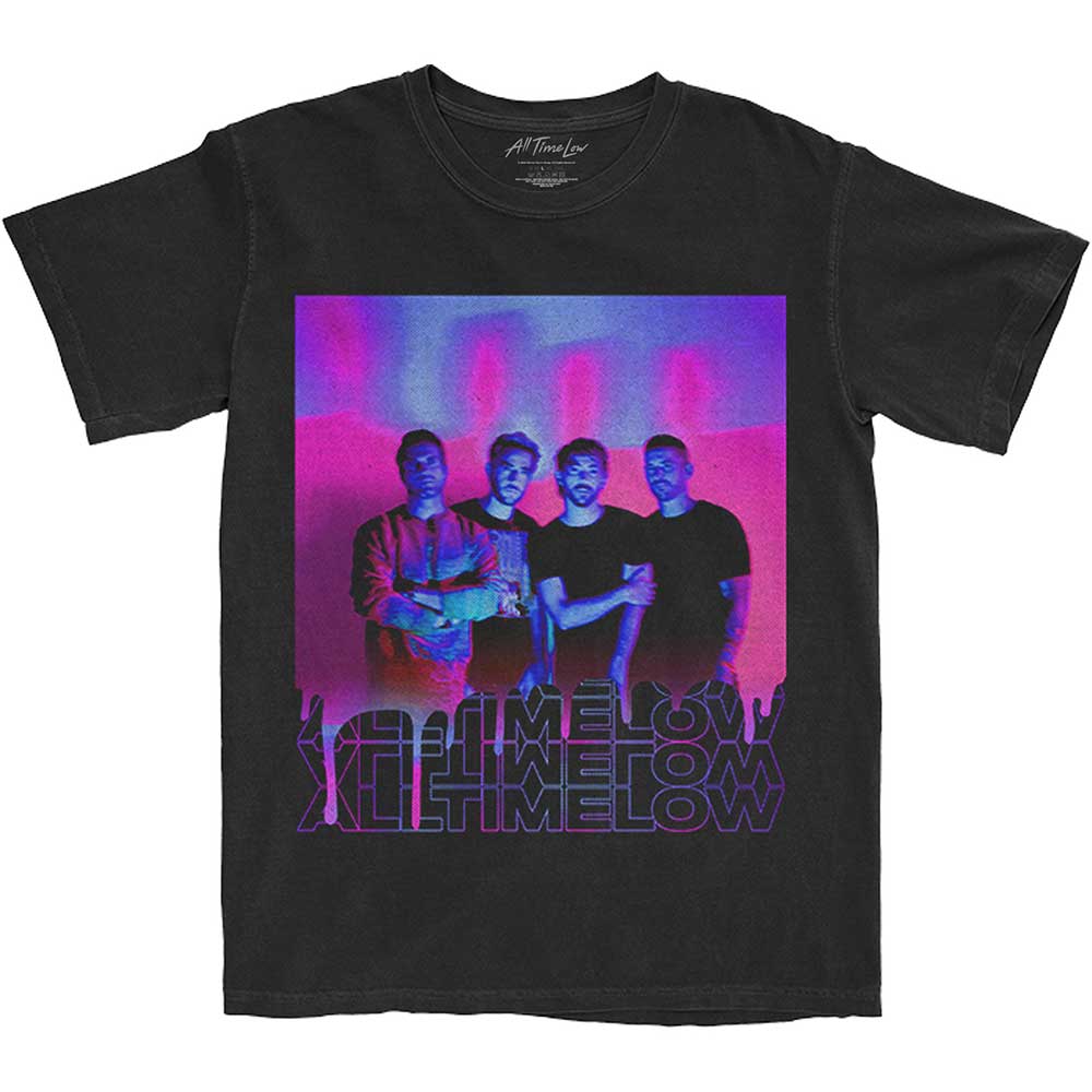 All Time Low Unisex T-Shirt: Blurry Monster (Back Print) T-Shirt