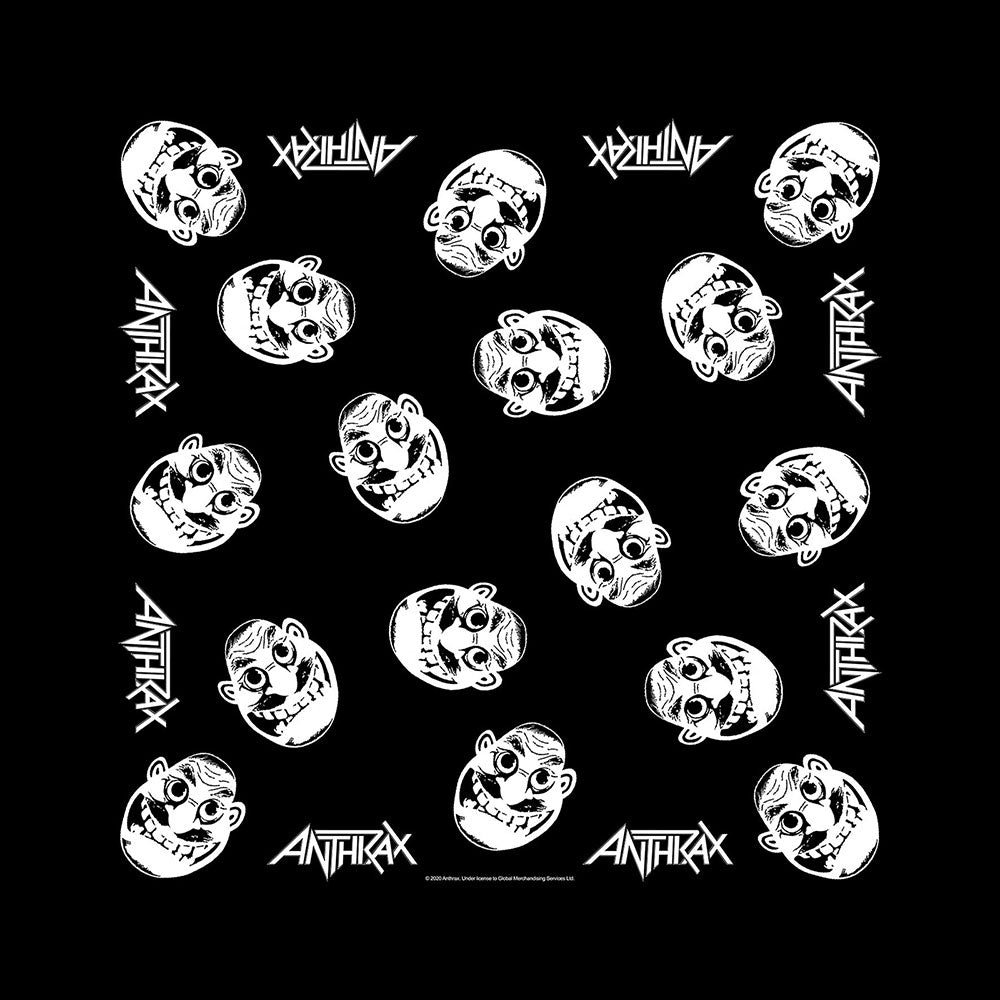 Anthrax Unisex Bandana: Not Man Bandana