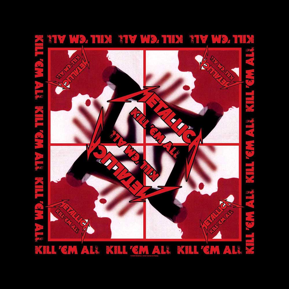 Metallica Unisex Bandana: Kill 'Em All Bandana