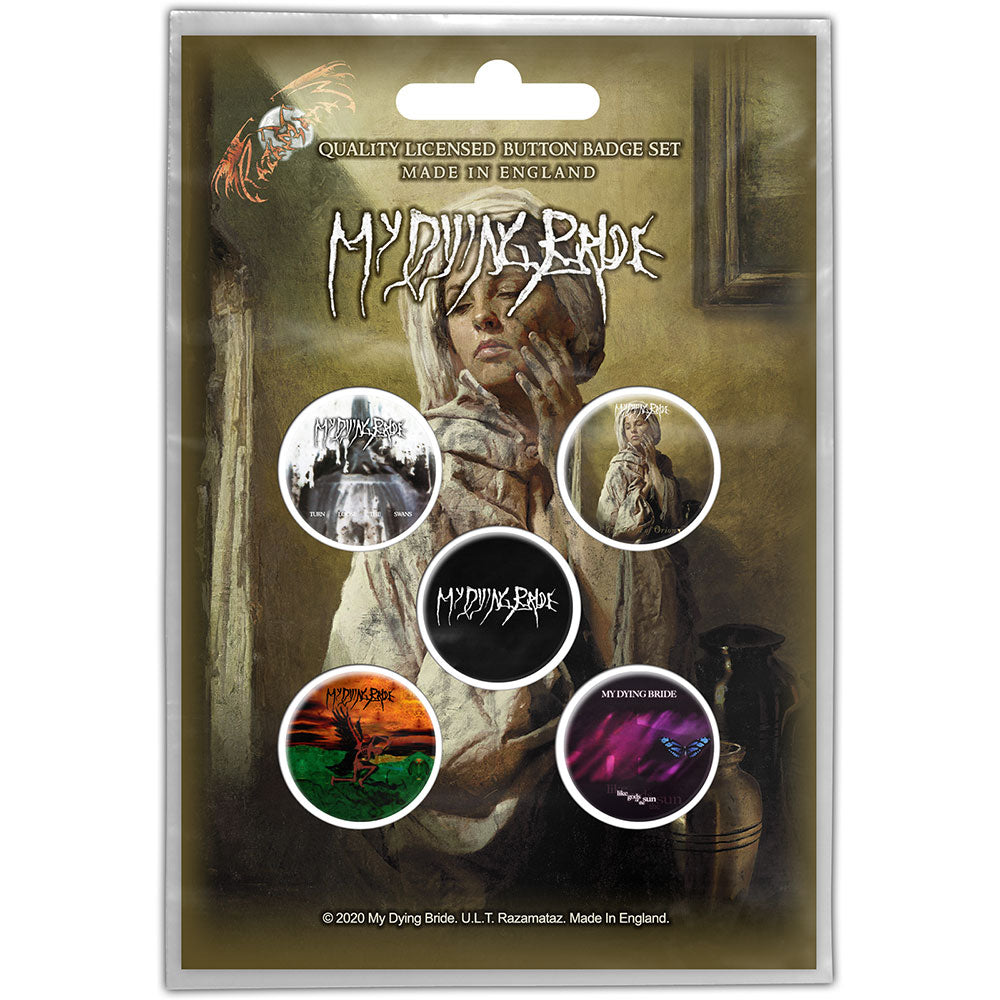 My Dying Bride Button Badge Pack: The Ghost of Orion (Retail Pack) Set knoopspelden
