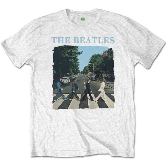 The Beatles Unisex T-Shirt: Abbey Road & Logo (Retail Pack) T-Shirt