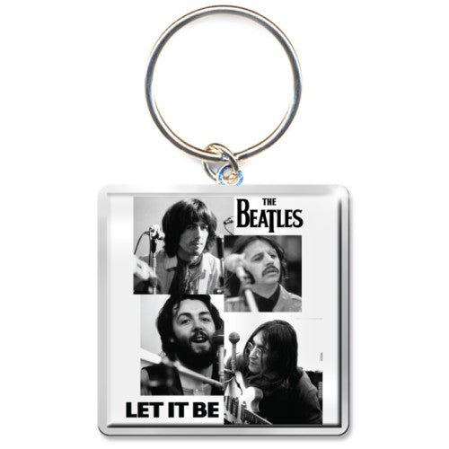 The Beatles Keychain: Let it Be Faces (Photo-print) Sleutelhanger