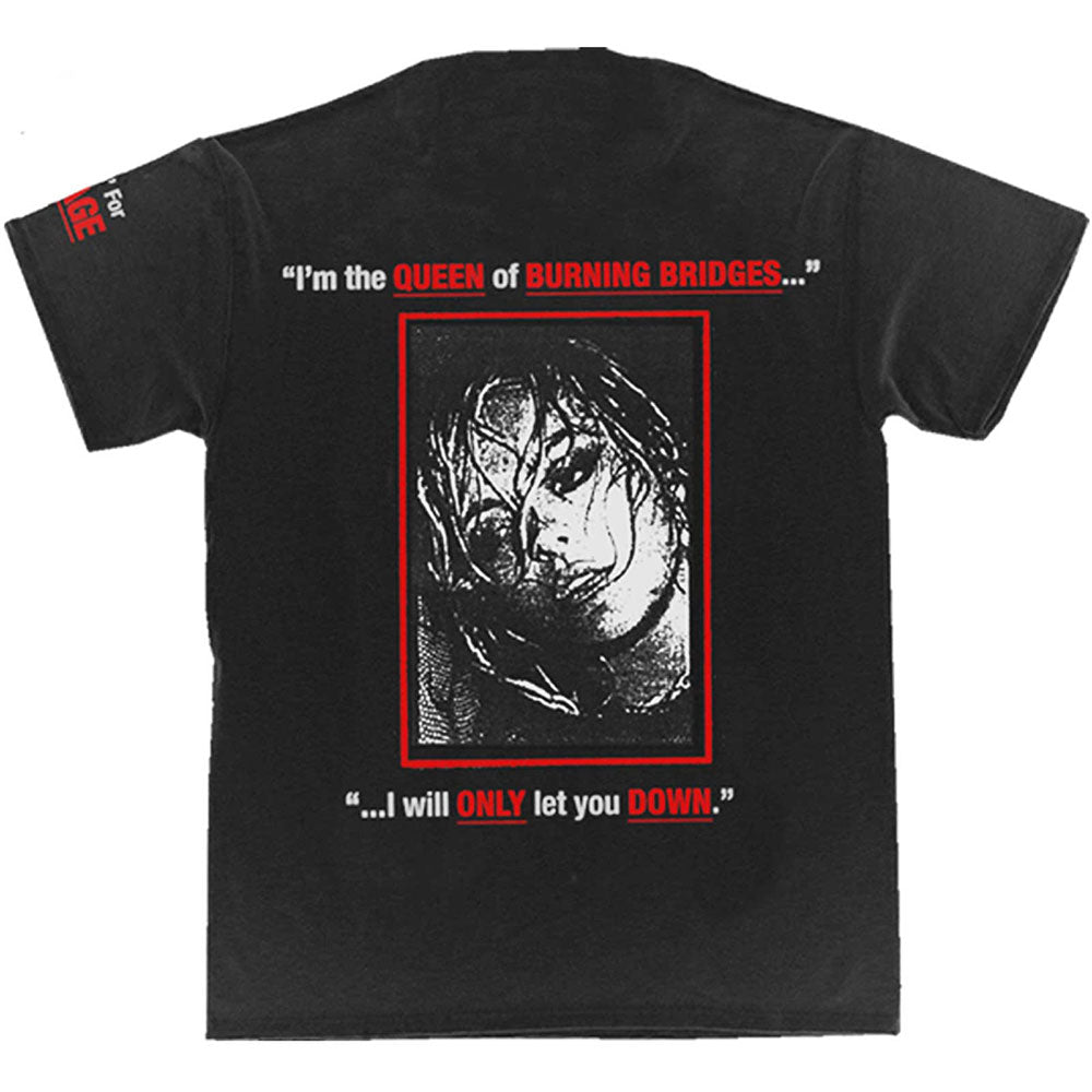 Bebe Rexha Unisex T-Shirt: Queen of Sabotage (Back Print) T-Shirt