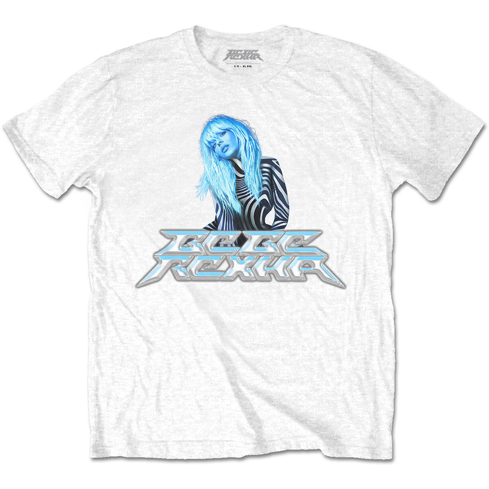 Bebe Rexha Unisex T-Shirt: Silver Logo T-Shirt