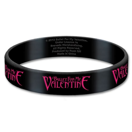Bullet For My Valentine Gummy Wristband: Logo Polsband