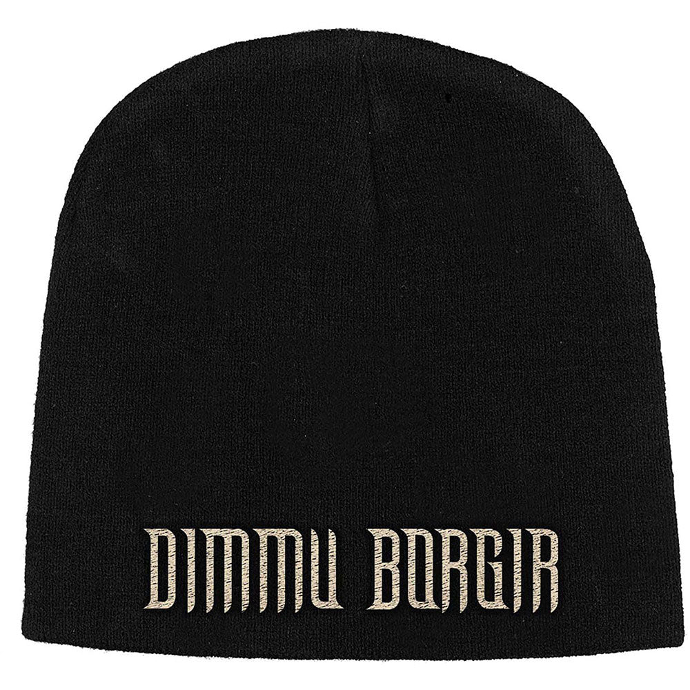 Dimmu Borgir Unisex Beanie Hat: Logo Muts