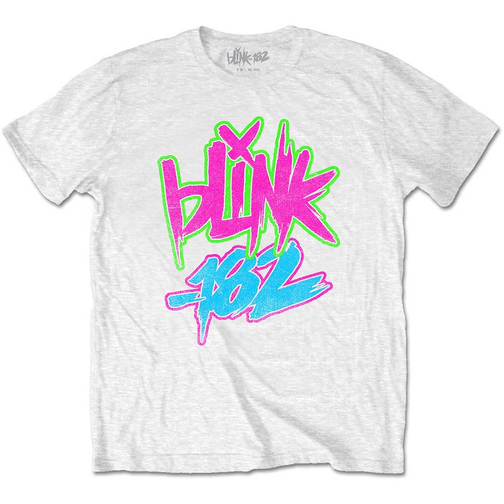 Blink-182 Kids T-Shirt: Neon Logo T-Shirt