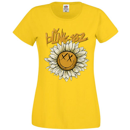 Blink-182 Ladies T-Shirt: Sunflower T-Shirt
