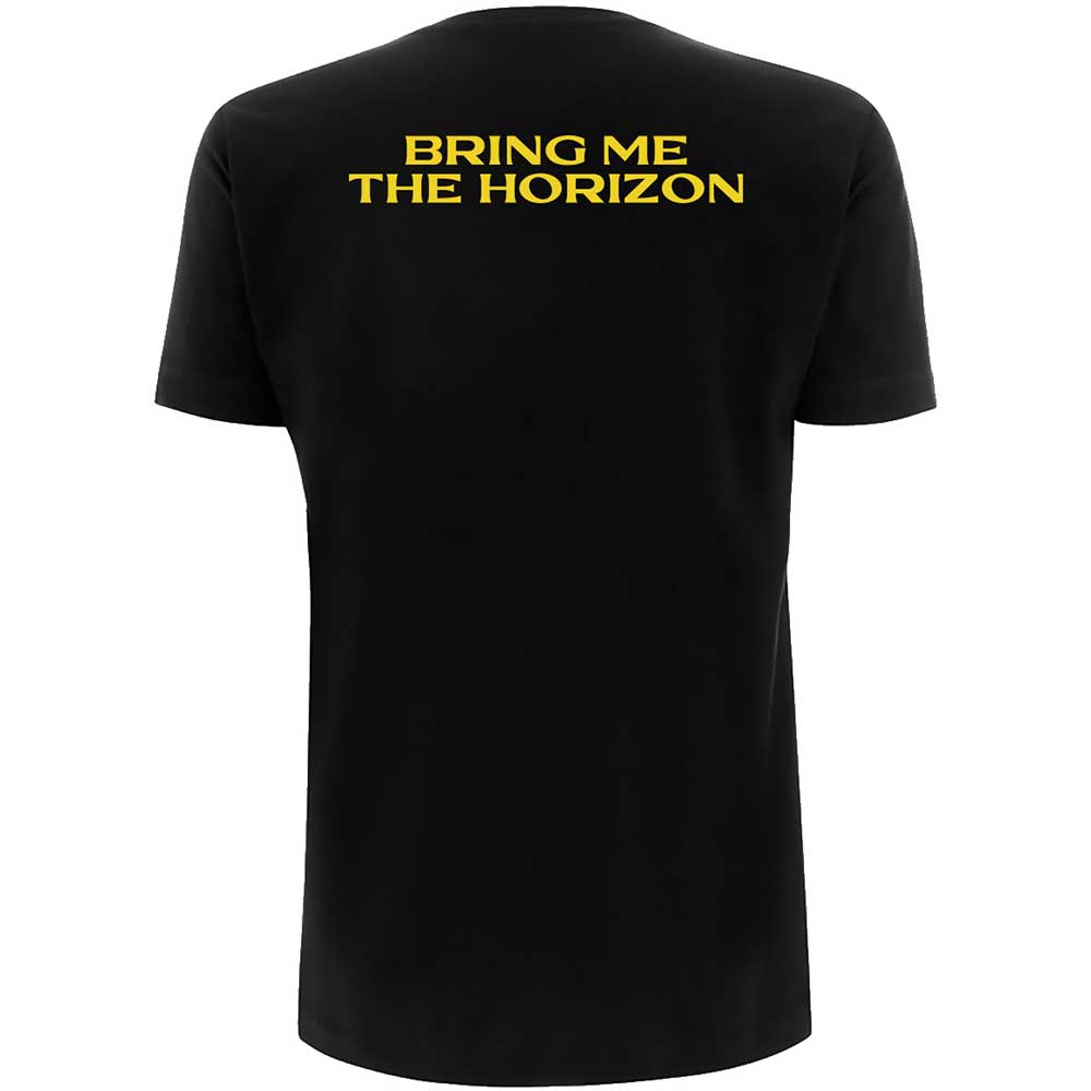 Bring Me The Horizon Unisex T-Shirt: Spray Hex (Back Print) T-Shirt