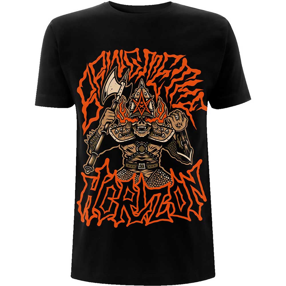 Bring Me The Horizon Unisex T-Shirt: Warrior (Back Print) T-Shirt