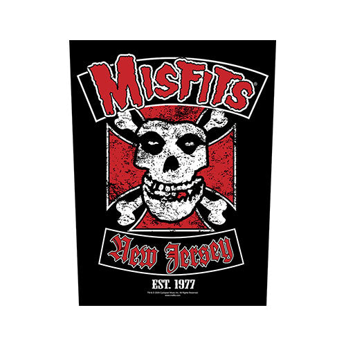 Misfits Back Patch: Biker Achterpatch