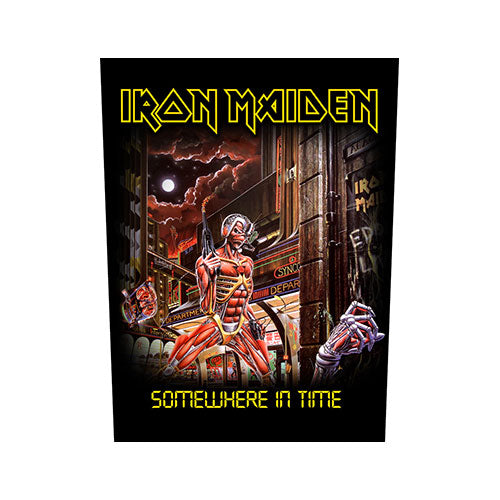 Iron Maiden Back Patch: Somewhere In Time Achterpatch